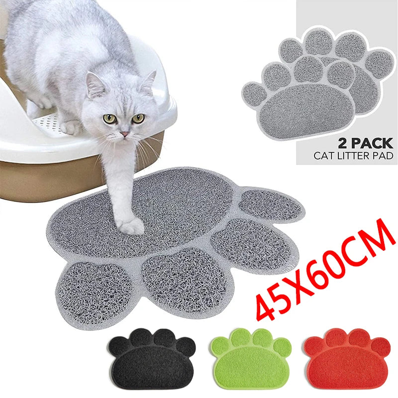 Washable Litter Mat - Non-Slip Sand Trapping Pad
