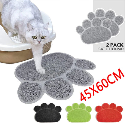 Washable Litter Mat - Non-Slip Sand Trapping Pad