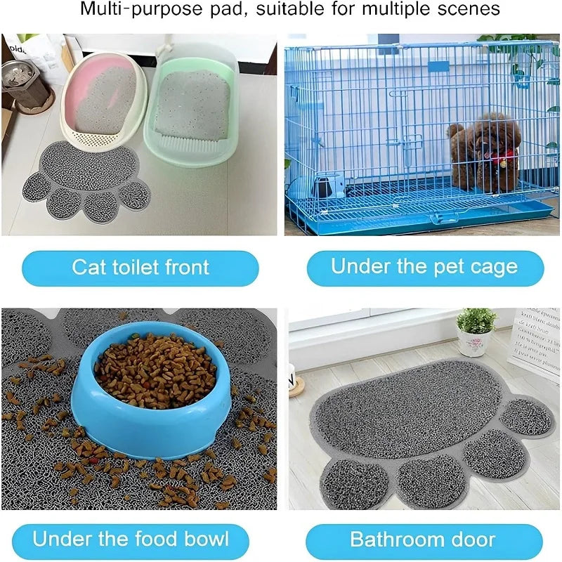 Washable Litter Mat - Non-Slip Sand Trapping Pad