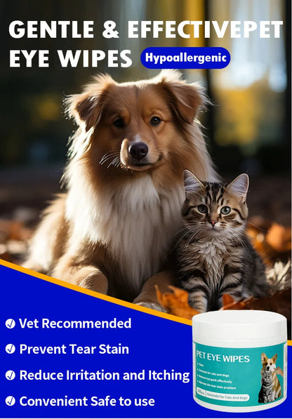 NobleCare™ Pet Eye & Face Wipes