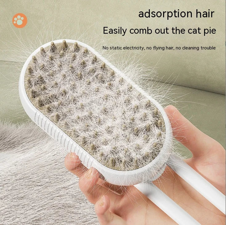 Steam Spray Comb – Hair Removal Brush