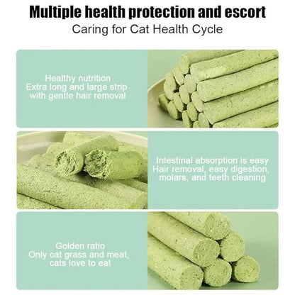 Cat Grass Sticks - Teeth Cleaning Chews