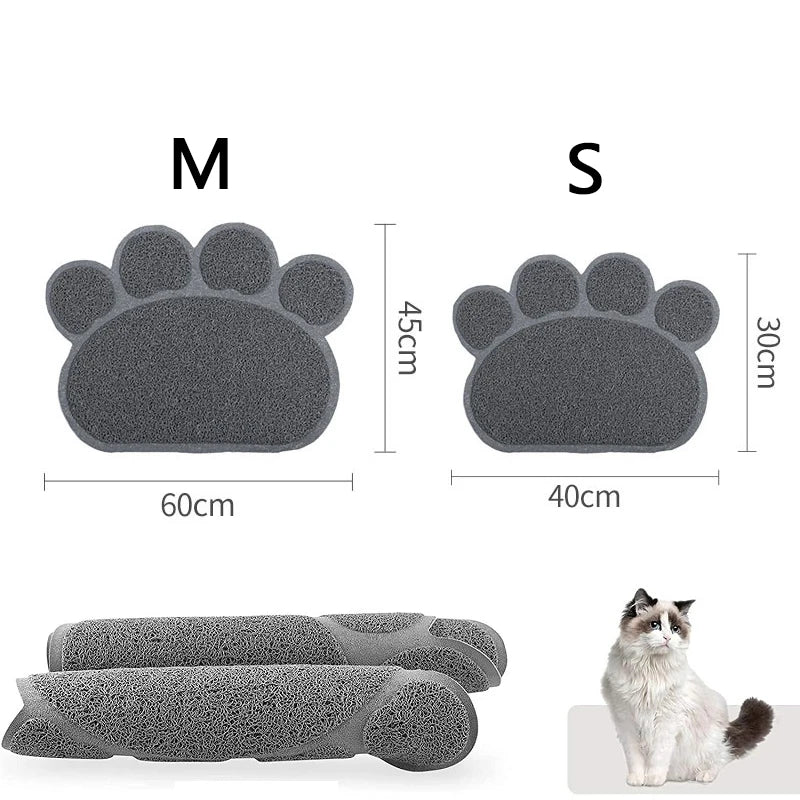 Washable Litter Mat - Non-Slip Sand Trapping Pad
