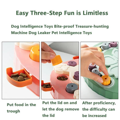 Slow Feeder Puzzle - Interactive Stimulation