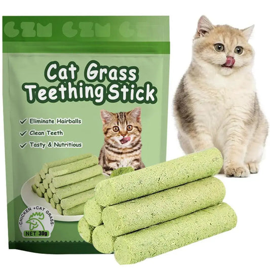 Cat Grass Sticks - Teeth Cleaning Chews